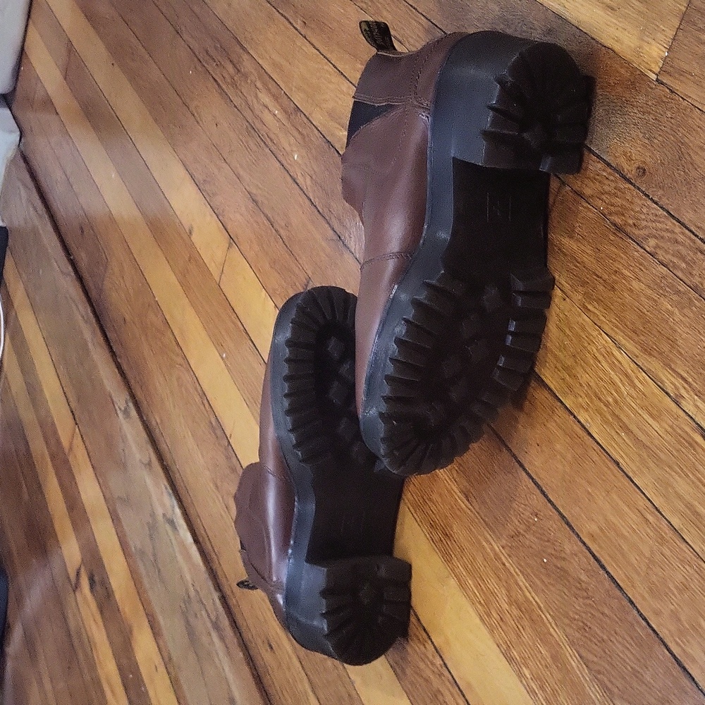 Dr. Martens Brown Heeled Boots - Picture 9 of 14